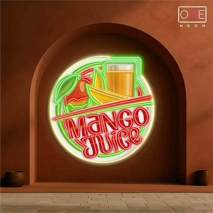 Mango Juice Artwork Led Neon Sign