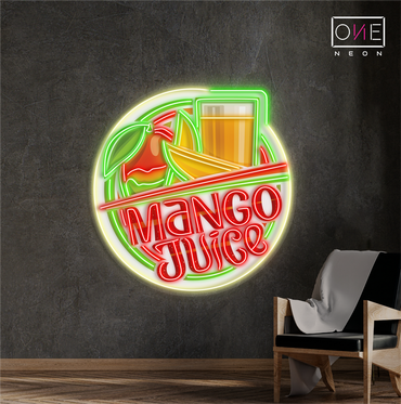 Mango Juice Artwork Led Neon Sign