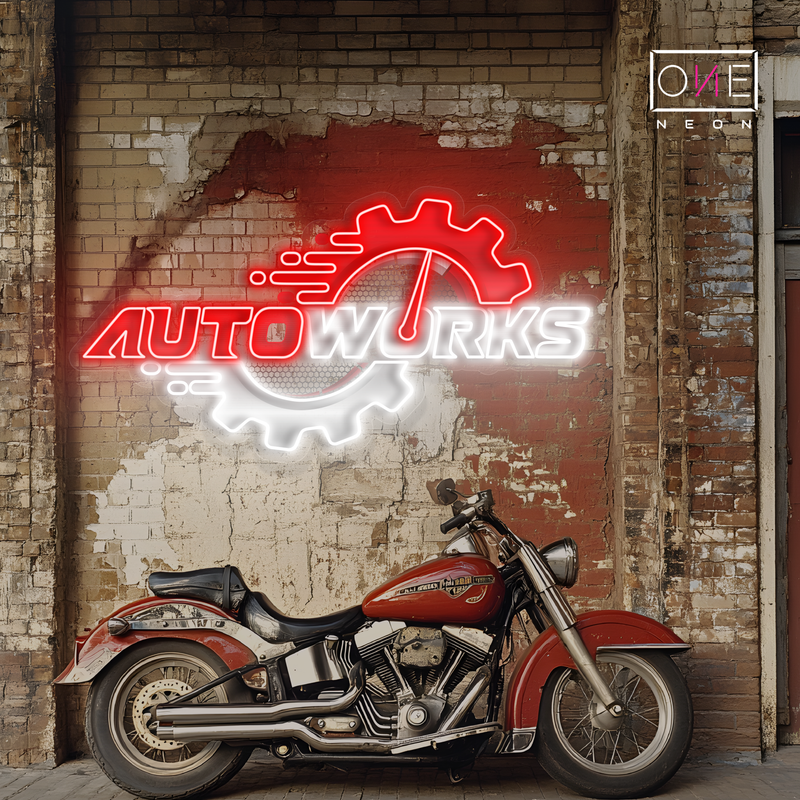 Auto Work Artwork Led Neon Sign