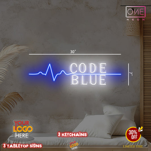 Code Blue | Led Neon Sign