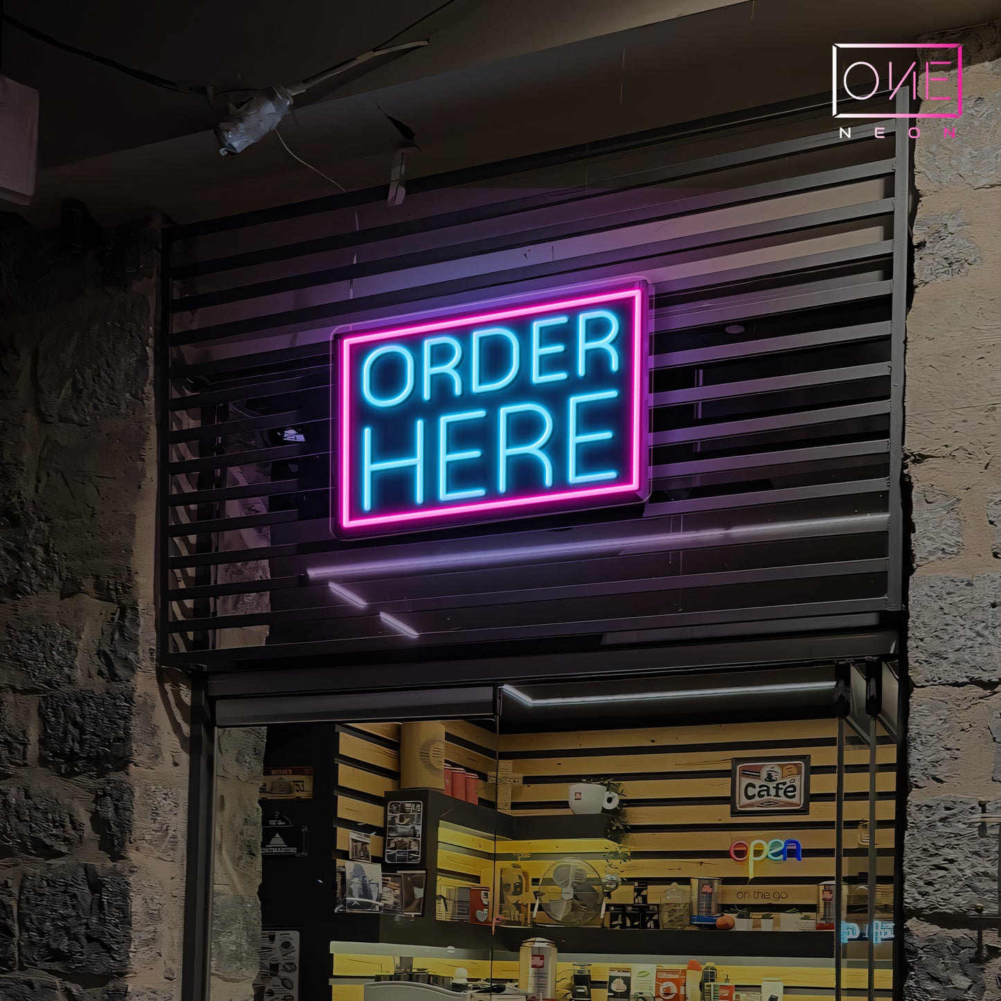 Order Here Led Neon Sign