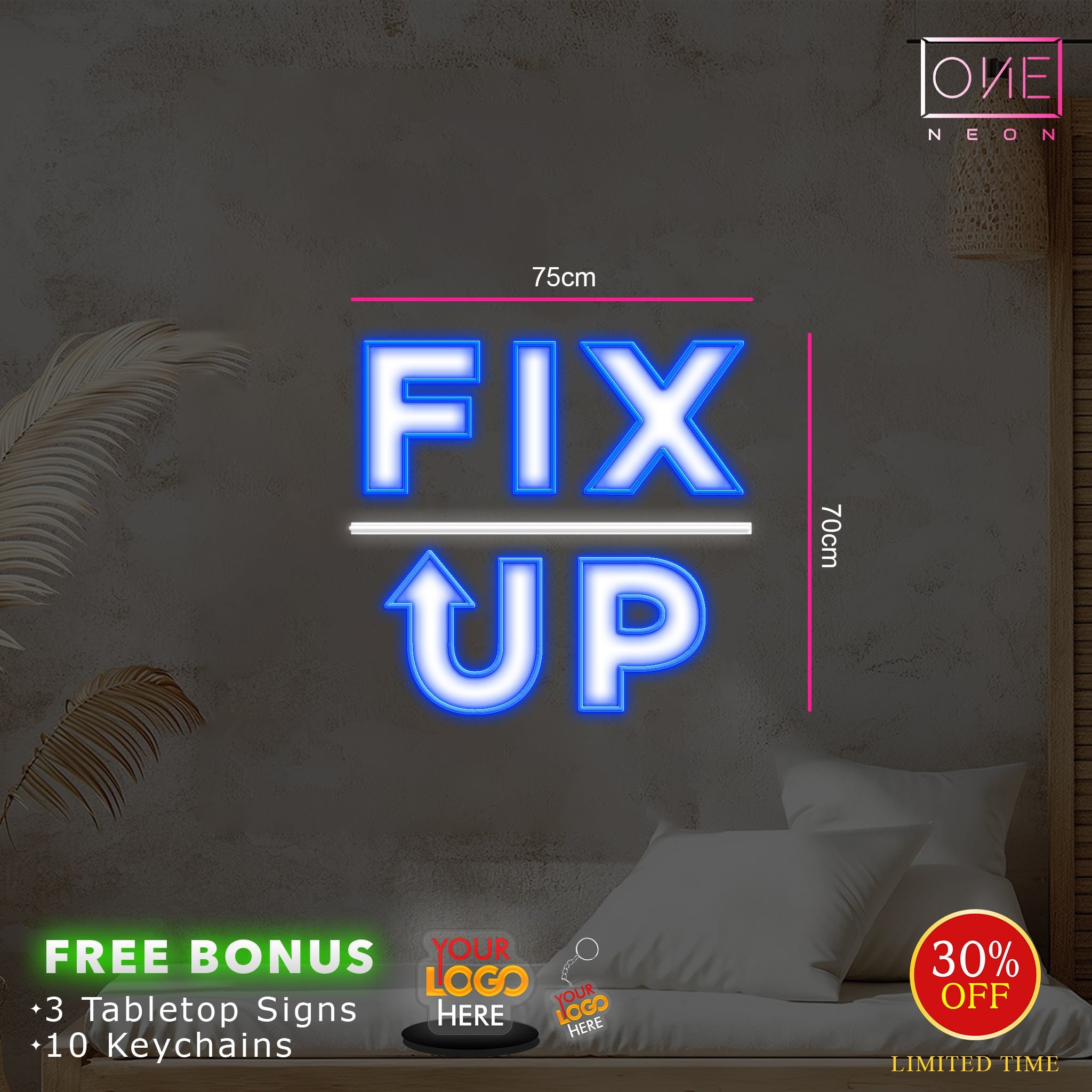 FIX UP | Led Neon Sign – ONE Neon™ Sign