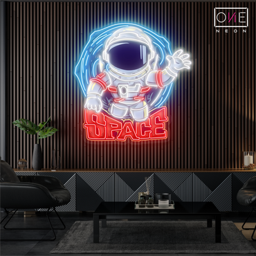 Space Voyager Artwork Led Neon Sign