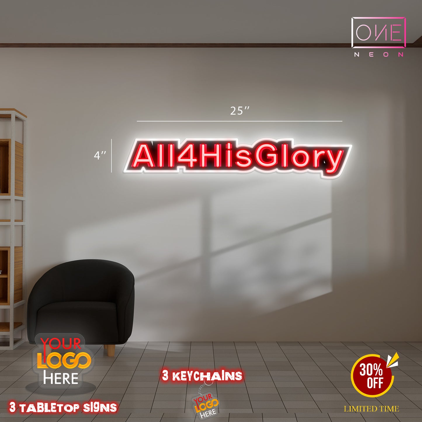 ALL4HISGLORY | LED Neon Sign