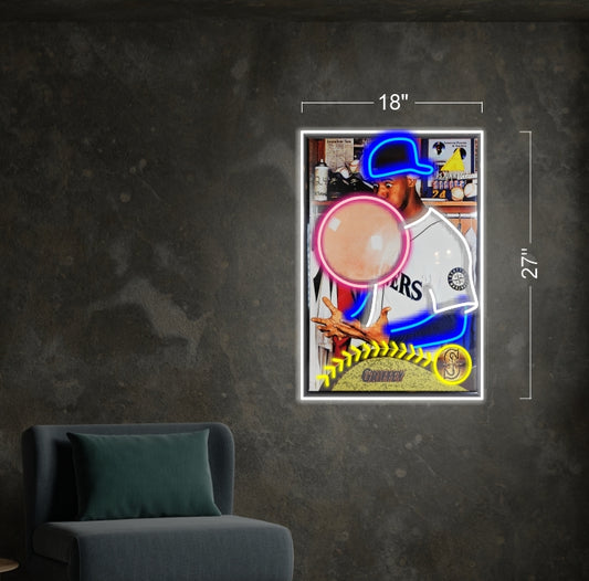 Baseball player | LED Neon Sign