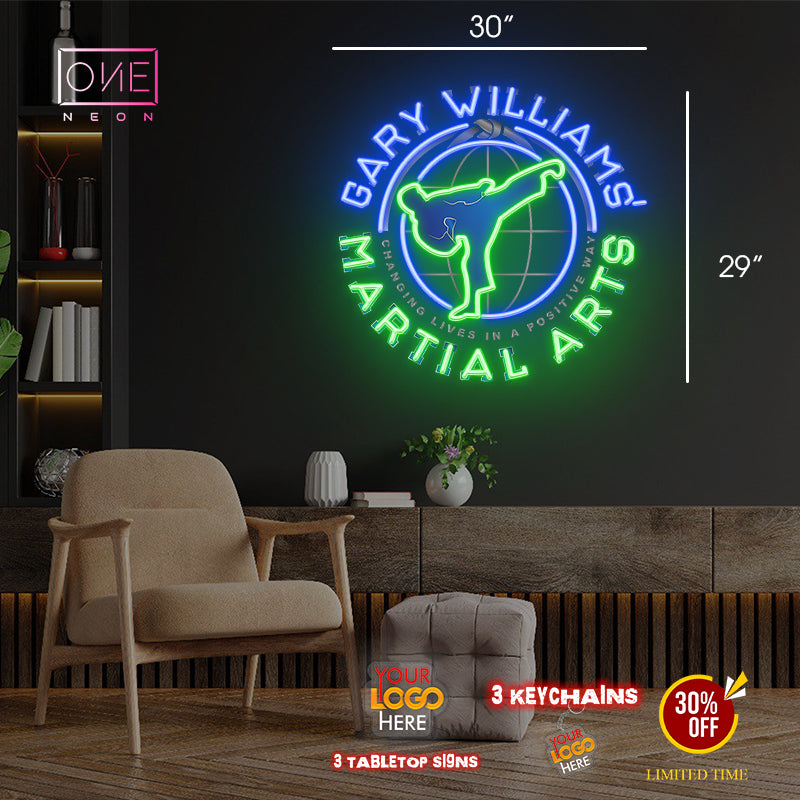 GARY WILLIAMS' MARTIAL ARTS | Led Neon Sign
