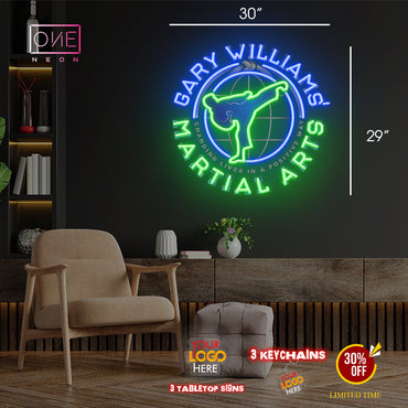GARY WILLIAMS' MARTIAL ARTS | Led Neon Sign