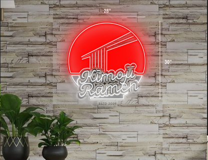 Kimoji Ramen | Led Neon Sign