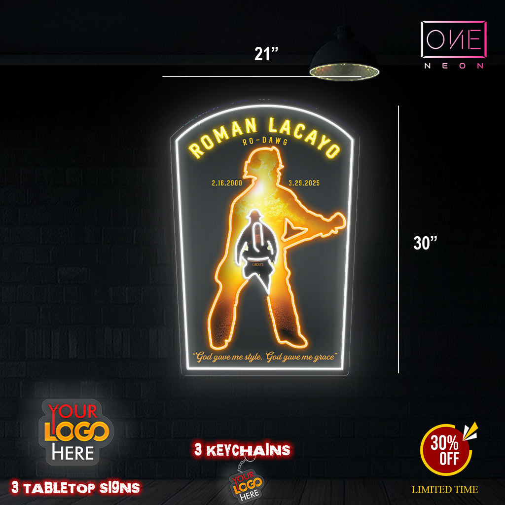 Roman Lacayo | LED Neon Sign