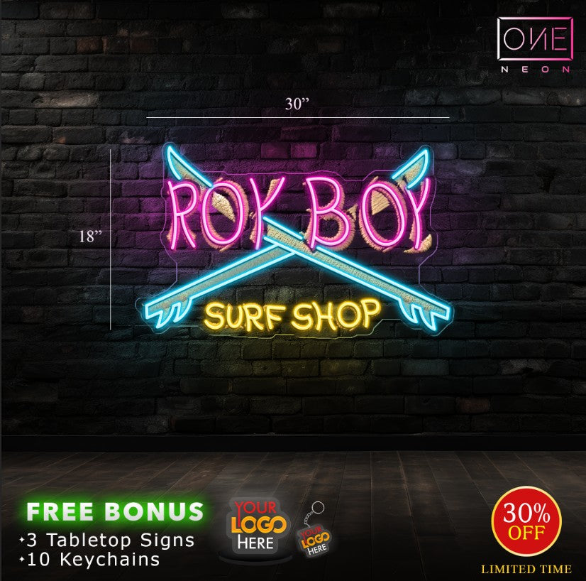 ROY BOY | LED Neon Sign