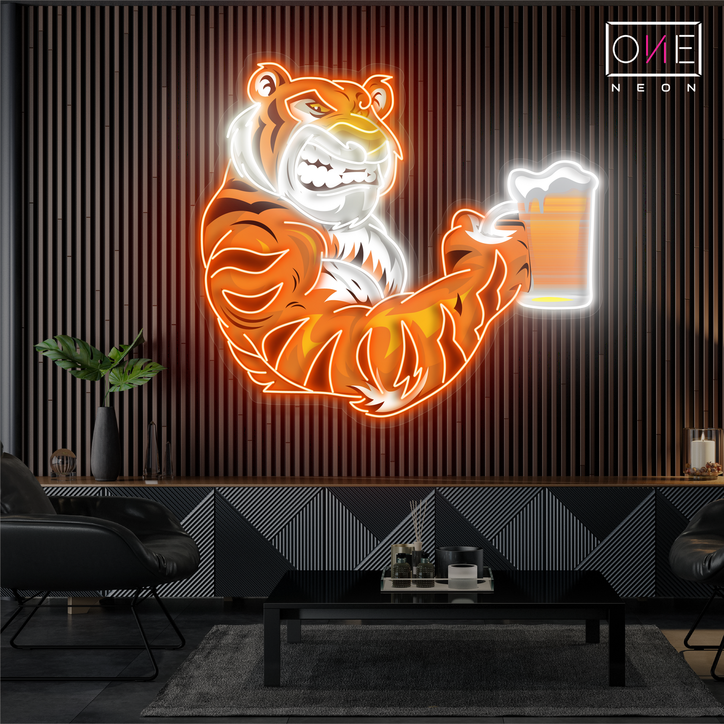 Tiger Beer Artwork Led Neon Sign