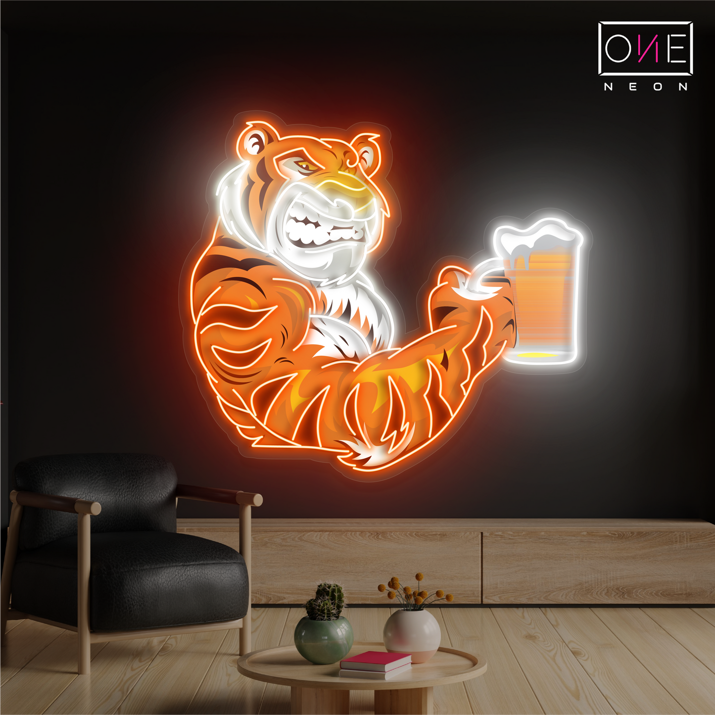 Tiger Beer Artwork Led Neon Sign