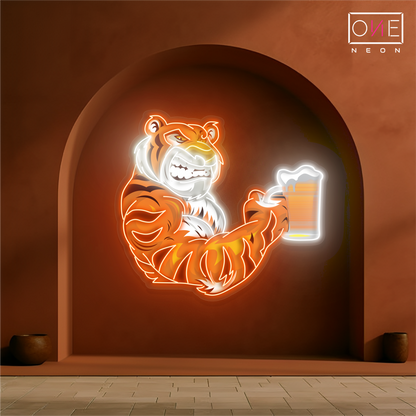 Tiger Beer Artwork Led Neon Sign