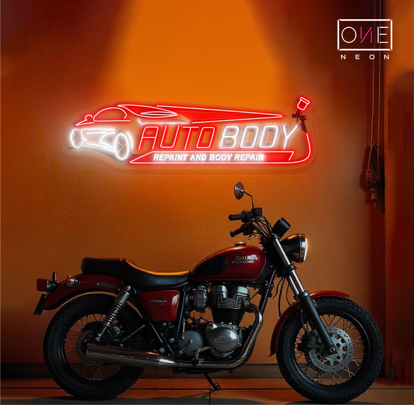 Auto Body Artwork Led Neon Sign