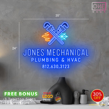 JONES MECHANICAL | Led Neon Sign