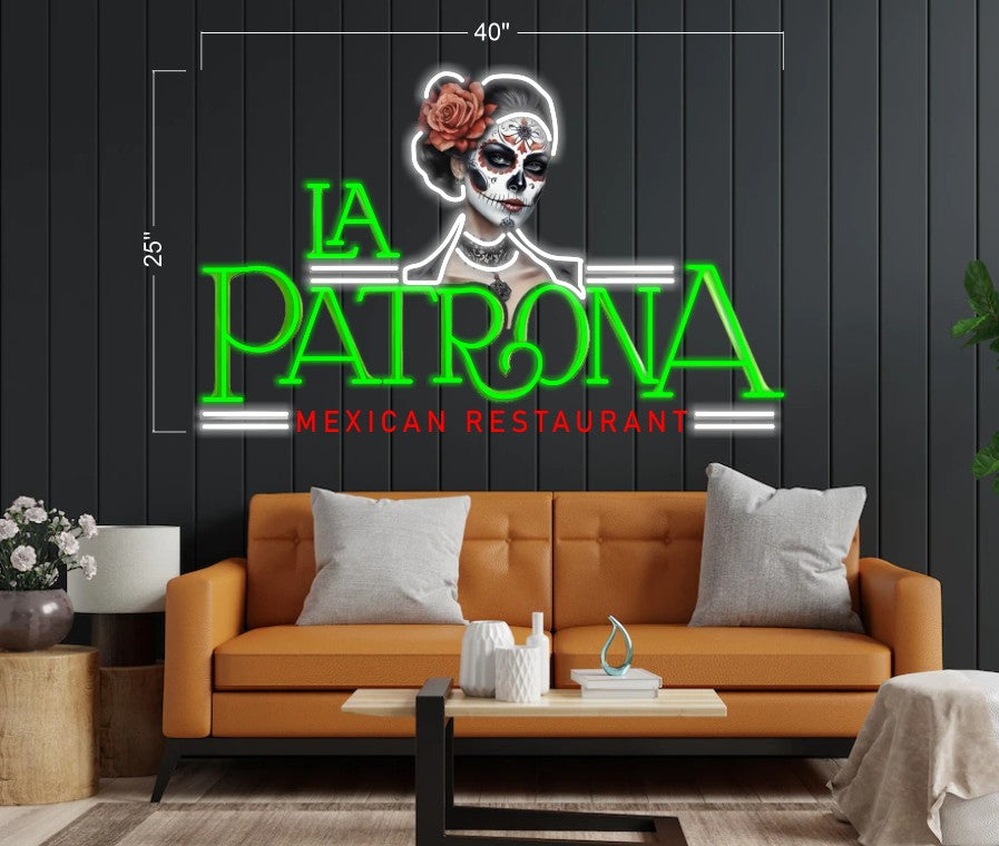 La Pantrona Mexican restaurant | LED Neon Sign