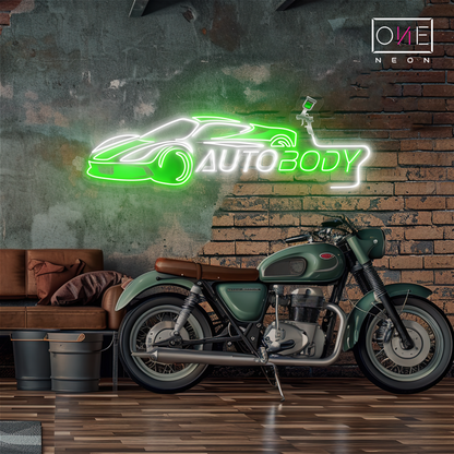 BodyWorks Garage Artwork Led Neon Sign