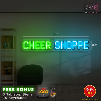 CHEER SHOPPE + BE YOUR OWN | LED Neon Sign (2 signs)