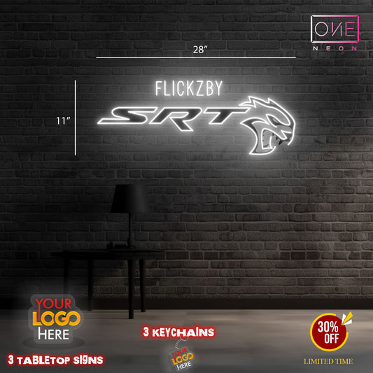 Flickzby SRT logo| Led Neon Sign