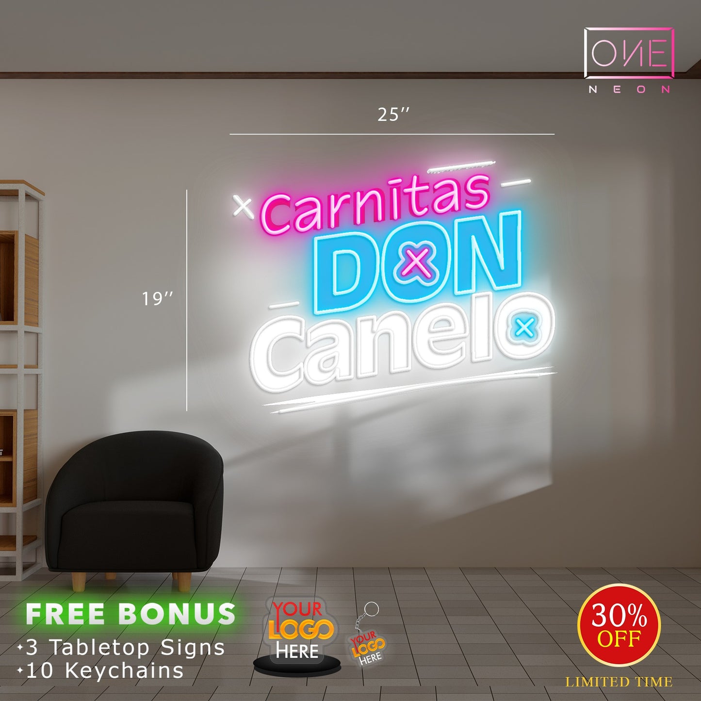 carnitas don canelo | LED Neon Sign