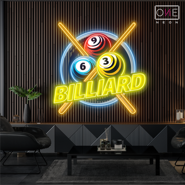 Billiard Artwork Led Neon Sign