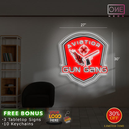 GUN GANG | LED Neon Sign