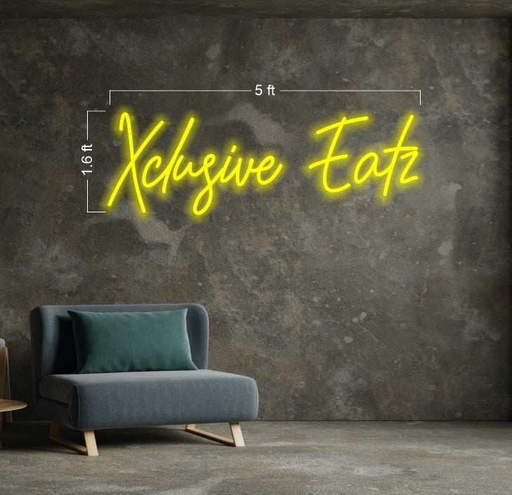 Xclusive Eatz| Led Neon Sign