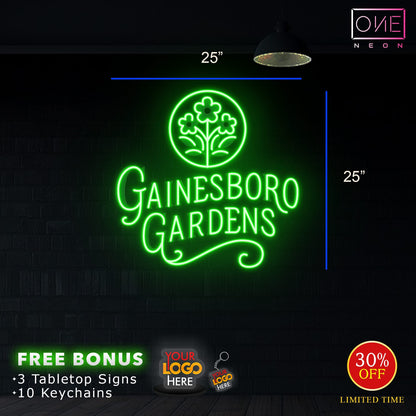 Gainesboro gardens | Led Neon Sign