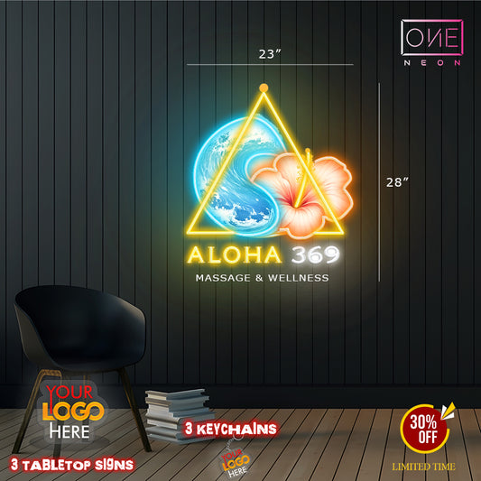 ALOHA 369 | LED Neon Sign