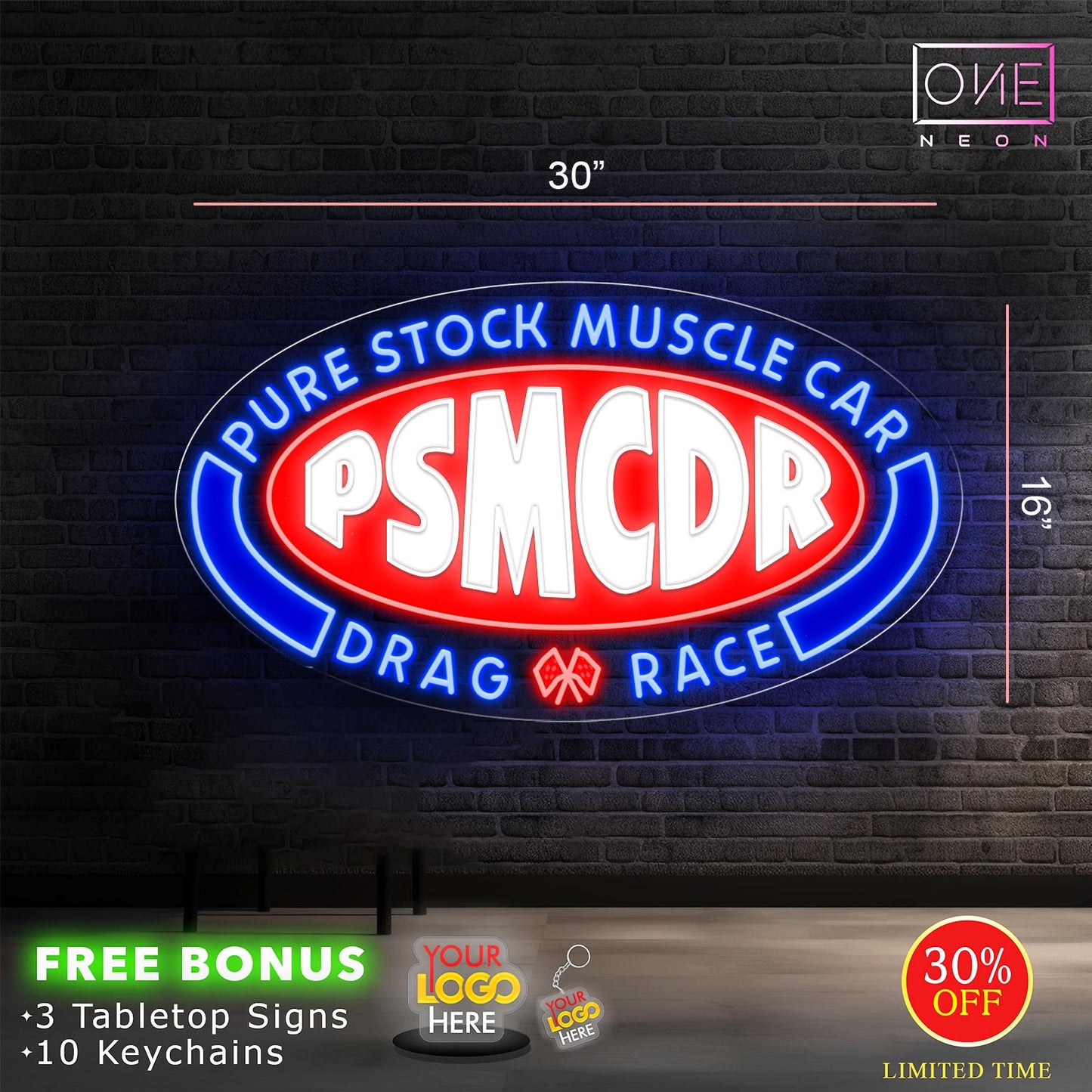 PSMCDR | LED Neon Sign (5 SIGNS)