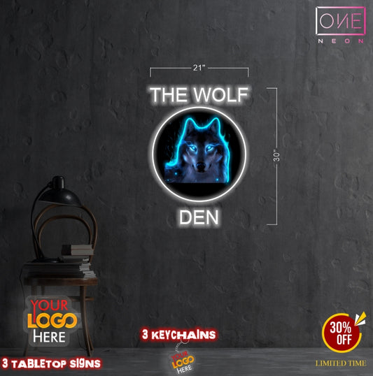 The wolf den | Led Neon Sign