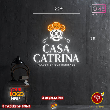 CASA CATRINA  | Led Neon Sign (3 SIGNS)