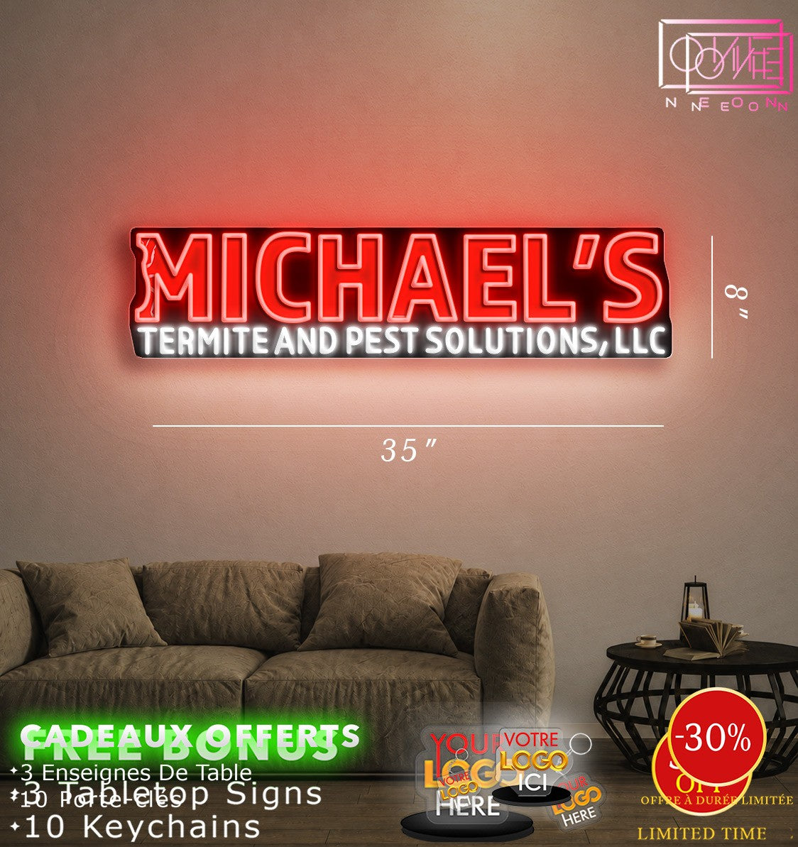 MICHAEL'S | LED Neon Sign