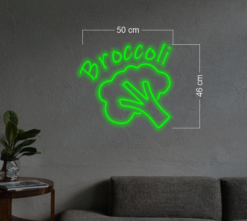 Brocoli logo ( 2 signs) | Led Neon Sign