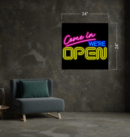 PIZZA SIGNS + PIE GUYS + OPEN + LIQUOR + GROCERY + HOOKAH  | LED Neon Sign (14 signs)