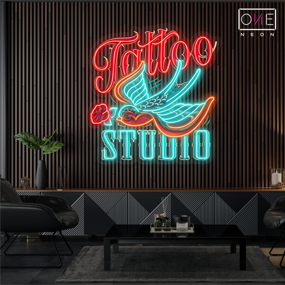 Tattoo Studio Artwork Led Neon Sign