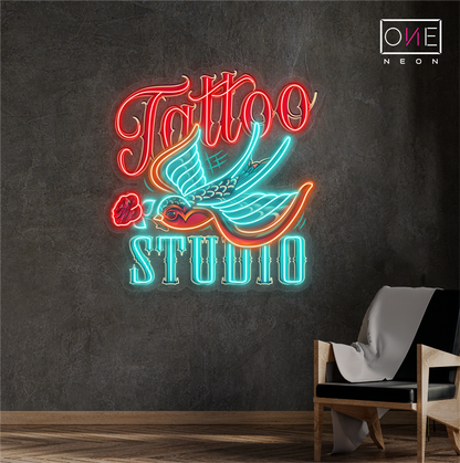 Tattoo Studio Artwork Led Neon Sign