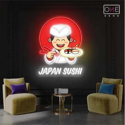 Japan Sushi Artwork Led Neon Sign