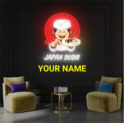 Japan Sushi Artwork Led Neon Sign