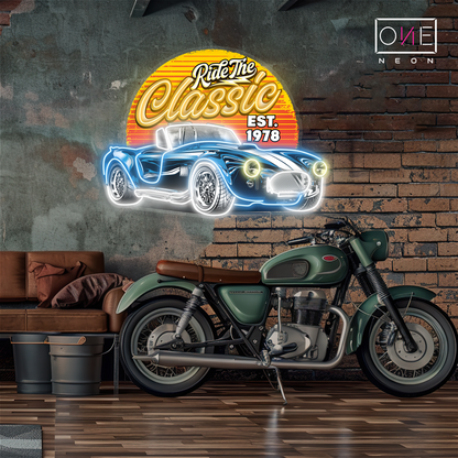 Ride The Classic Artwork Led Neon Sign