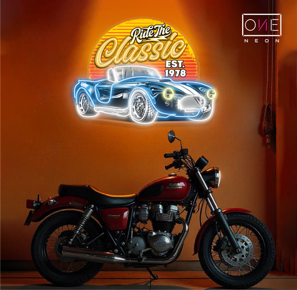 Ride The Classic Artwork Led Neon Sign