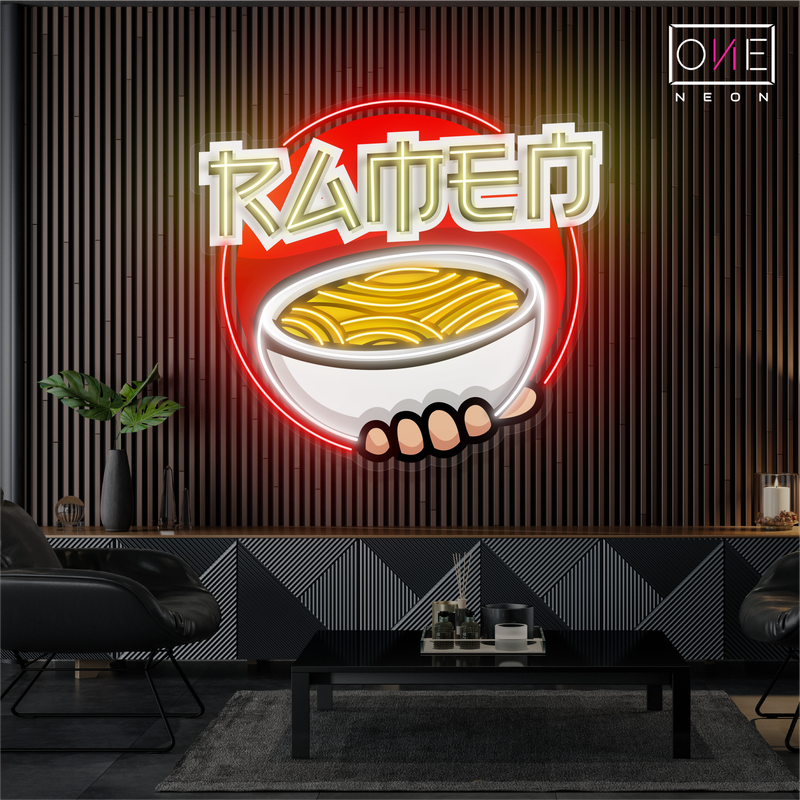 Ramen Bowl Artwork Led Neon Sign