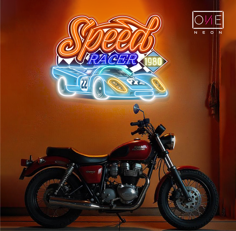 Speed Racer Artwork Led Neon Sign