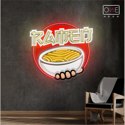 Ramen Bowl Artwork Led Neon Sign