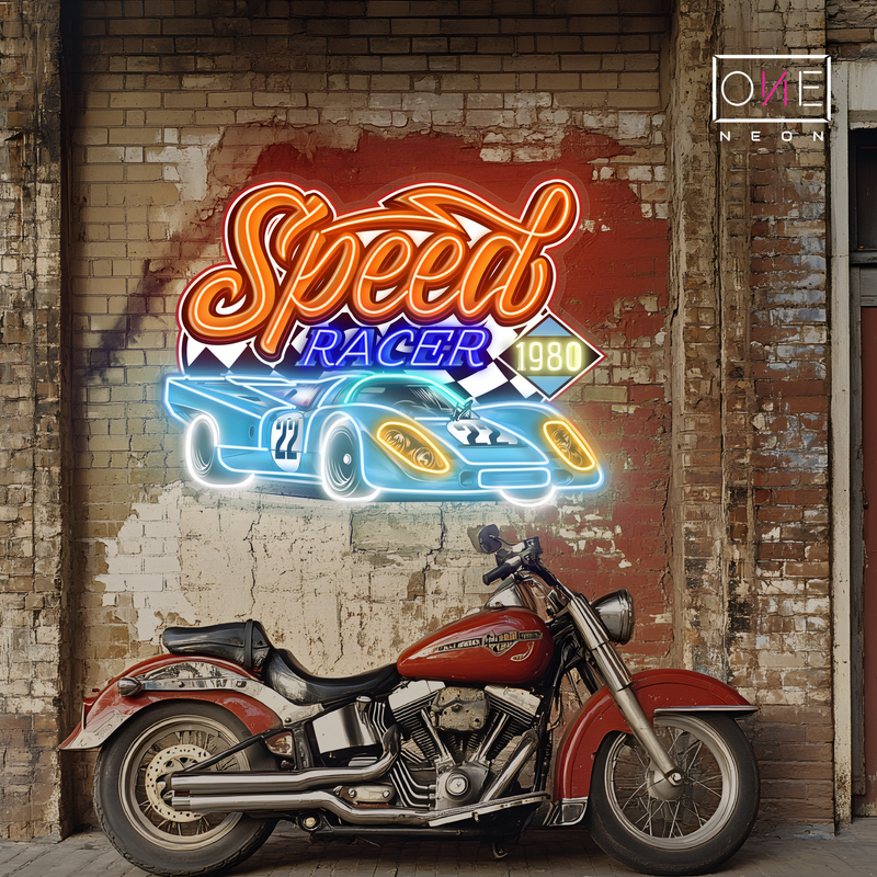 Speed Racer Artwork Led Neon Sign