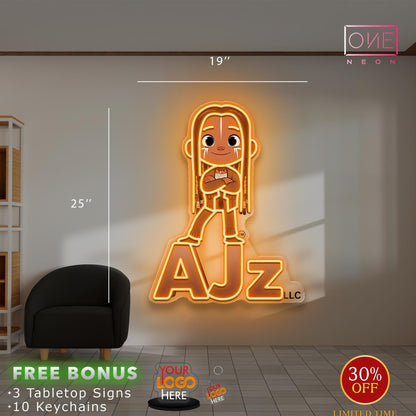 AJZ & TACO | LED Neon Sign (2 signs)
