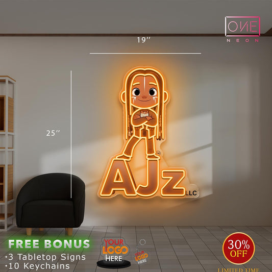 AJZ & TACO | LED Neon Sign (2 signs)