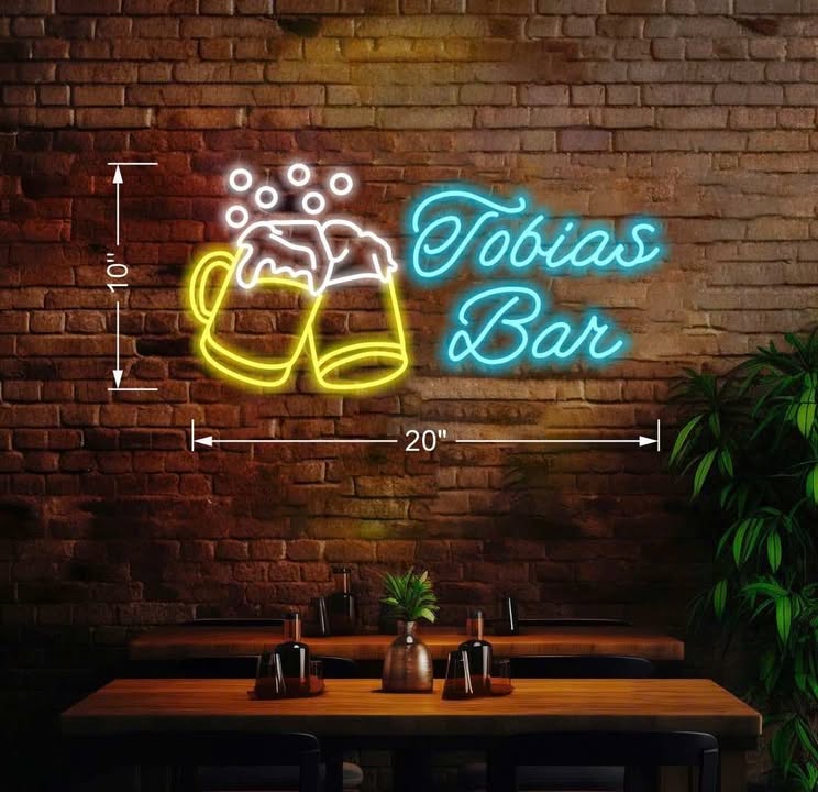 TOBIAS BAR | LED Neon Sign