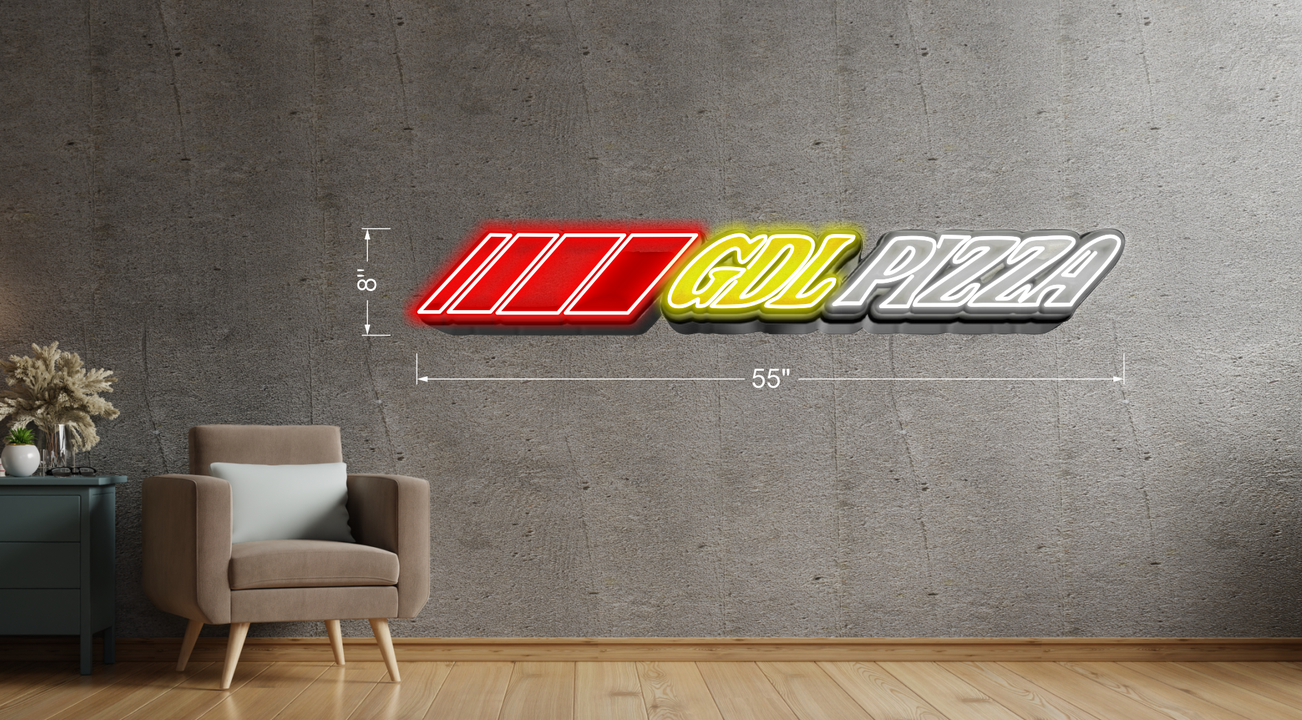 GDL PIZZA | LED Neon Sign