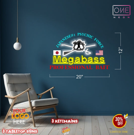 Megabass | LED Neon Sign